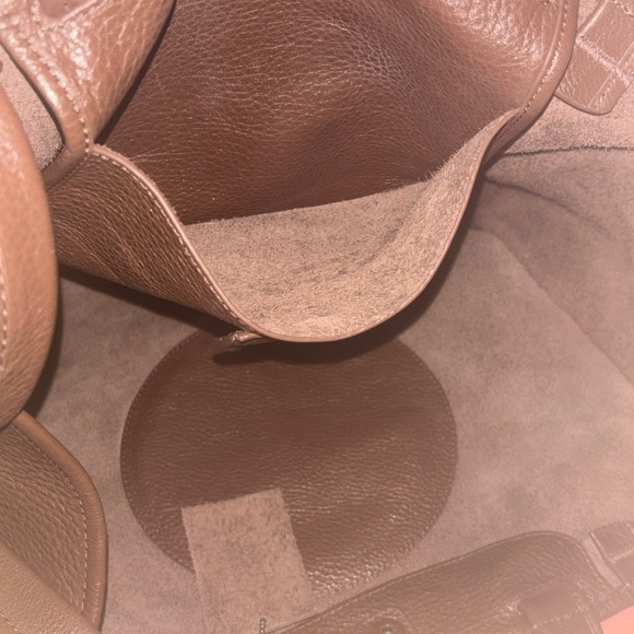 TELFAR -WILSONS LEATHER MEDIUM CARRY BAG/CHOCOLATE - Picture 14 of 16